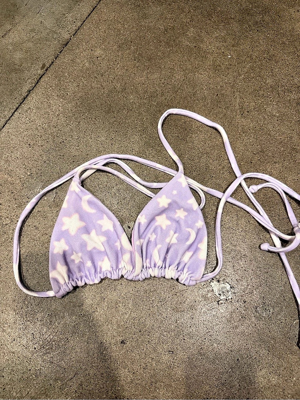 Frankies Bikinis Nick Bikini Top Purple